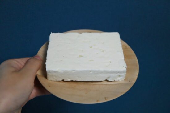 フェタチーズの大きさ